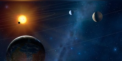 ویدیو/ وقتی سیاره ما در برابر غول‌های کیهانی مثل یک دانه شن دیده می‌شود!