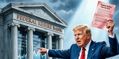 جنگ ترامپ با غول‌های بانکی برای تصویب قانون شفافیت ارز دیجیتال