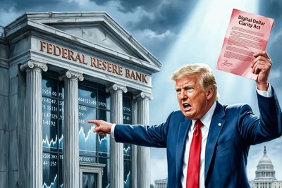جنگ ترامپ با غول‌های بانکی برای تصویب قانون شفافیت ارز دیجیتال
