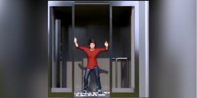 (ویدئو) یادگیری زبان انگلیسی با توصیه‌های مهم «سقوط آسانسور»/ مکالمات ضروری و کاربردی روزانه