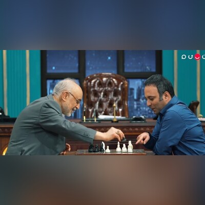 (ویدئو) شطرنج جنجالی دکتر صالحی و کامران نجف‌زاده در برنامۀ برمودا