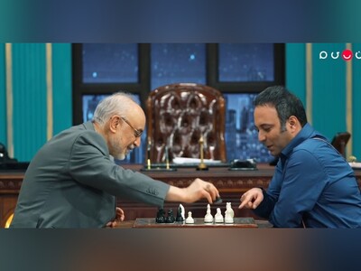 (ویدئو) شطرنج جنجالی دکتر صالحی و کامران نجف‌زاده در برنامۀ برمودا