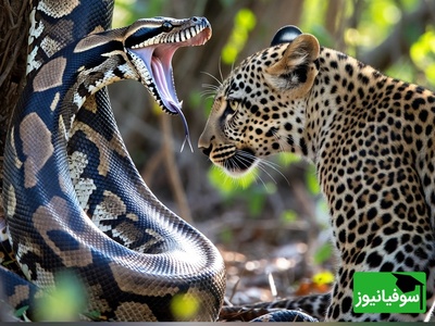 (ویدئو) مستند حیات وحش حیوانات/ داستان امروز: نبرد دیدنی مار پیتون با پلنگ در آفریقا