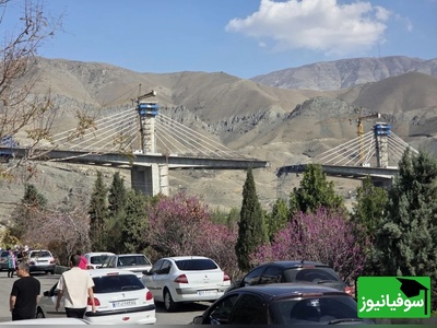 (ویدئو) پل صدوچهل متری B1 کرج، شاهکار مهندسی ایرانی که خار چشم دشمنان شد...