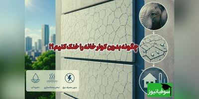 رازی که از پوست فیل به دست آمد! / دانشمندان کاشی‌ای ساختند که بدون کولر ساختمان را خنک می‌کند