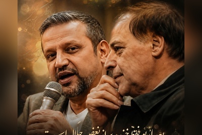 خنجرِ این شعر در گلویم نشسته است؛ ناصر پروانی از زخمی می‌گوید که با هیچ بوسه‌ای التیام نمی‌یابد + ویدئو