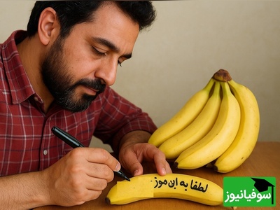 خلاقیت خنده دار پدر ایرانی در حفاظت ویژه از موز در برابر بچه های شیطون فامیل حماسه آفرید/ مرد حسابی مجبوری مگه موز نخر😂