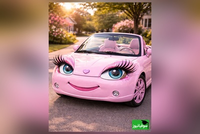 این ویدئو رو فقط دخترای ماشین دار ببینن/ لعنتی، فقط چشماش😍