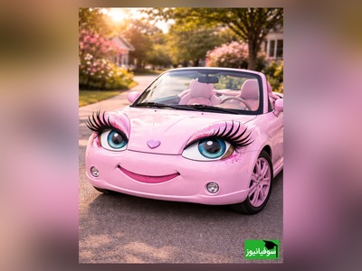 این ویدئو رو فقط دخترای ماشین دار ببینن/ لعنتی، فقط چشماش😍