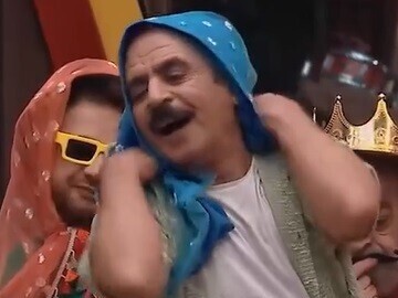 (ویدئو) این شما و این هم شعر رمانتیک همسر شاعر «عمورشید» دروصف قدوبالای شوهرش در مصاحبه با کامران تفتی/ فقط ببین چجوری به شوهرش روحیه میده👌