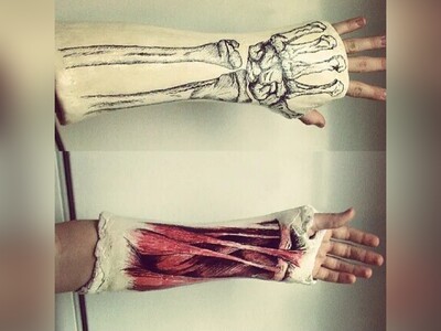 ویدیو/ عملکرد اتوماتیک اره گچ‌بری هنگام برش گچ دست/ اگر ذهن شما هم درگیر شده که چرا پوست کوچکترین خراشی برنمی‌داره، پس ببینید