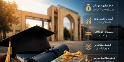 مسئولان برای شکار رتبه‌های تک‌رقمی دست به جیب شدند/ اگر در این دانشگاه ایرانی دکتری بخوانی، 108 میلیون تومان میگیری