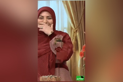 المیرا شریفی مقدم: این تعارفه که خانوم‌ها میگن کادو نمیخوام😂/ دکتر سعید عزیزی: یه بار یه عروسی همسرشو کادو کرد ....