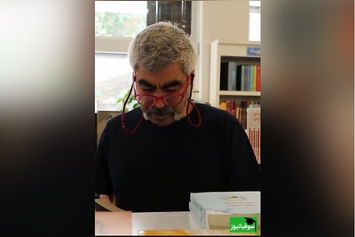 گزارش تصویری از حضور "سروش صحت" در شهر کتاب/ لذت مطالعۀ کتاب از ارسطو تا آگوستین در فضای آرامش‌بخش شهر کتاب با دیزاین نقاشی اصیل ایرانی