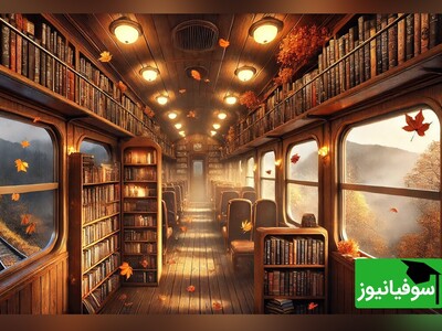 ویدیو/ زیباترین و رویایی‌ترین قطار برای عاشقان کتاب/ ایستگاهی پر از ماجراجویی‌های زندگی به مقصد پاییز