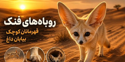 (ویدئو) مستند حیات وحش | فرار از مرگ در شن‌های داغ؛ تکنیک‌های باورنکردنی روباه‌های فنک برای بقا
