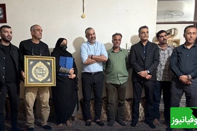 اشک های تلخ پژمان جمشیدی در ویرانه های مدرسه شجره طیبه/ حضور مدیرعامل باشگاه استقلال به همراه پژمان جمشیدی در گلزار شهدای میناب+فیلم