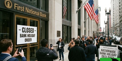 2026 با بحران بانکی شروع شد! طلا و کریپتو در خطر