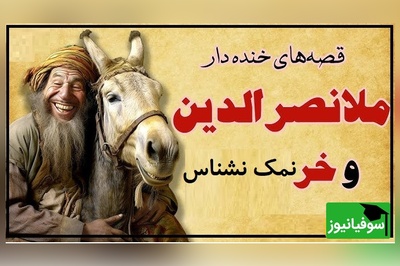 حکایت‌های طنز و قدیمی/ داستان خنده دار ملانصرالدین و خر نمک نشناس/ خر بیچاره  اونقدر تحمل کرد آخرشم انگ نمک نشناسی خورد 😂
