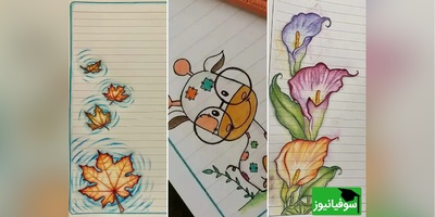 سری هفتم از خوشگل ترین ایده های  تزیینی دفتر مشق که بچه هاتون رو به بامزه ترین دانش آموز  تبدیل میکنه+ ویدئو/ عکس