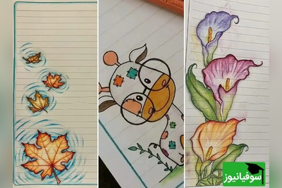 سری هفتم از خوشگل ترین ایده های  تزیینی دفتر مشق که بچه هاتون رو به بامزه ترین دانش آموز  تبدیل میکنه+ ویدئو/ عکس