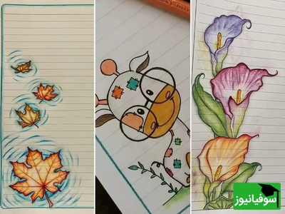 سری هفتم از خوشگل ترین ایده های  تزیینی دفتر مشق که بچه هاتون رو به بامزه ترین دانش آموز  تبدیل میکنه+ ویدئو/ عکس