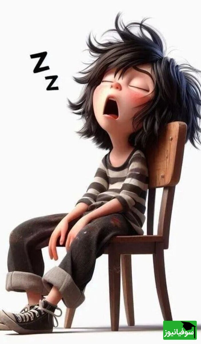 ویدیو | دانشجو یعنی: یا خوابه، یا داره به خواب فکر می‌کنه 😂 بفرست برا اون رفیقت که همیشه میز آخر خوابه!