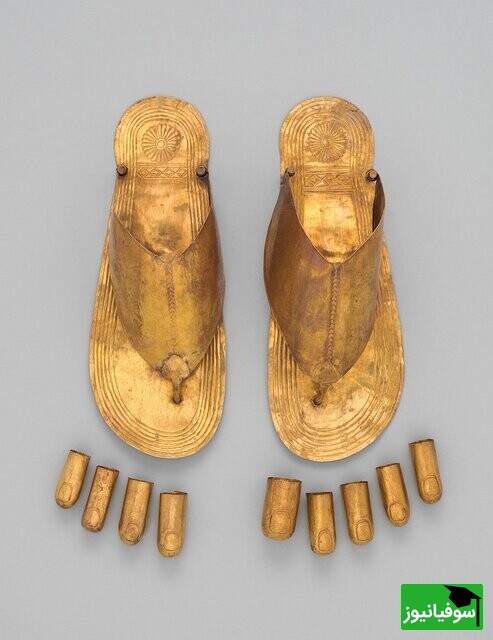 عکس/ صندل 3300 ساله فرعون نوجوان/ شاهکار طلایی توت‌عنخ‌آمون با نقش‌ونگارهای باستانی