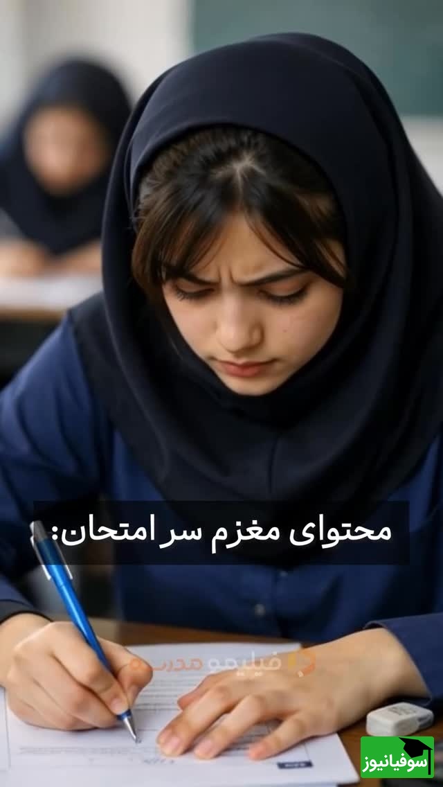 طنز دانشجویی روز: وقتی سر جلسه امتحان دنبال جواب انتگرال میگردی همون لحظه تو مغزت این اتفاق میافته😂