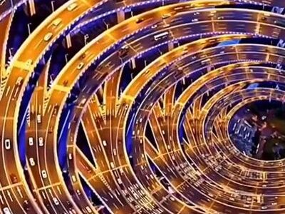 (ویدئو) شهری متعلق به آینده با تلفیق معماری سنتی و مدرن/ تجلی قدرت علم و صنعت در چین