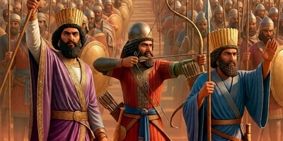 (ویدیو) بازتاب شکوه تخت‌جمشید/ بازآفرینی نقوش سربازان با دقت و تمرکز بر جزئیات تاریخی و ظرافت‌های هنری✨