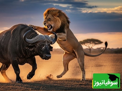 (ویدئو) مستند حیات وحش حیوانات/ راز بقا، این داستان: نبرد نفس‌گیر شیرهای خشمگین و گاومیش‌های وحشی