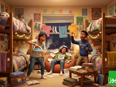 ویدئو | طنز دانشجویی روز؛ سکانس واقعی از خوابگاه پسران با نوازنده‌ای که توی کمد هم دست از تمرین برنمی‌دارد!