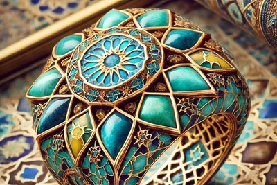 ویدئو| زیبایی در حد معماری اصیل ایرانی/ جواهراتی که چشم‌ها را خیره می‌کنند