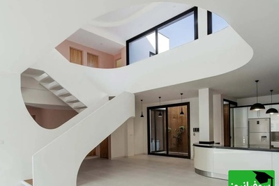 نگاهی به معماری خیره‌کننده خانه‌ای درخشان به سبک متفاوت در نجف‌آباد؛ شاهکاری که همه را شگفت‌زده کرده