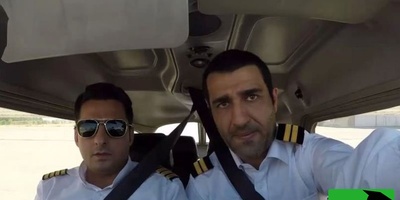 لحظاتی پراسترس از سقوط هواپیمای آموزشی حامل پژمان جمشیدی؛ یا ابوالفضل گفتن خلبان و قطع ویدیو که حسابی همه را نگران کرد!+ویدیو