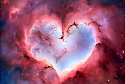 تصویر روز ناسا /قلب کیهان می‌تپد/ شاهکاری از ستاره‌زایی در سحابی قلب و همسایگان آن
