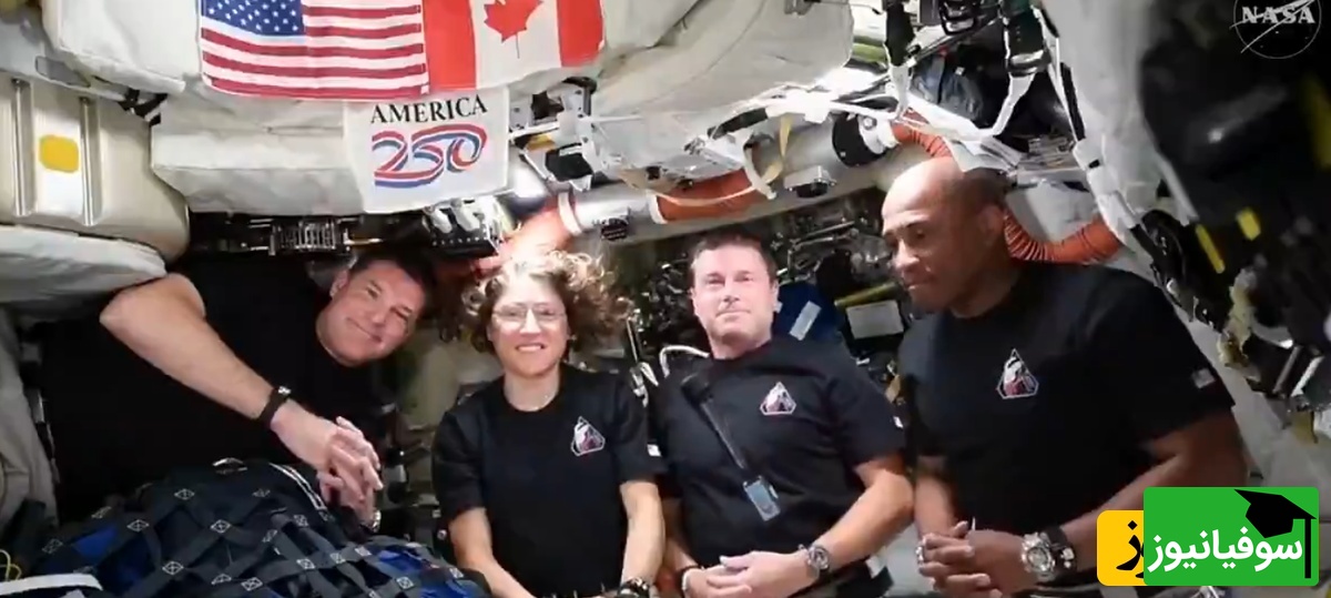 (ویدئو) لحظه‌ احساسی که فضانوردان مأموریت آرتمیس 2 زمین را از پنجره فضاپیما دیدند!