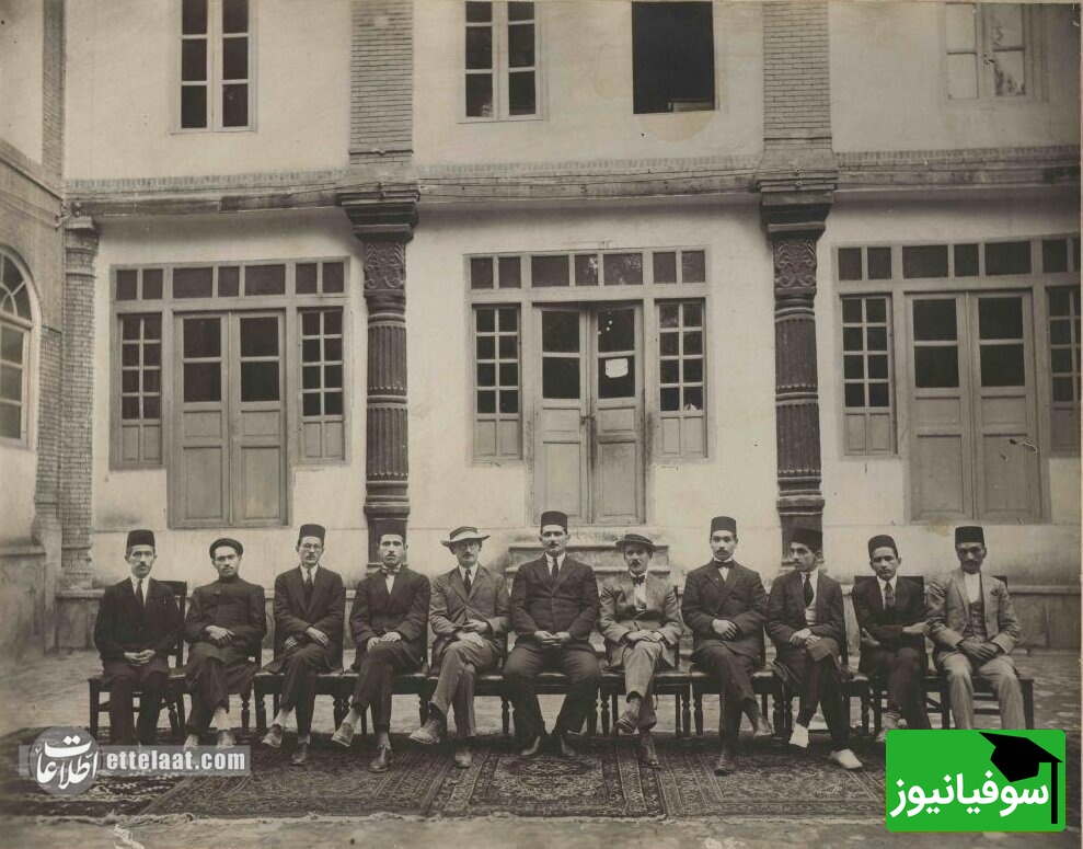 اساتید خارجی دارالفنون در سالهای ابتدایی قرن گذشته