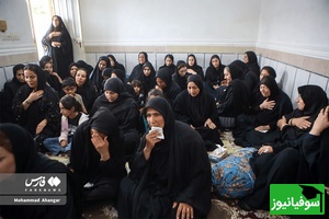 تشییع پیکر مطهر شهیده ایلماه بیلکی