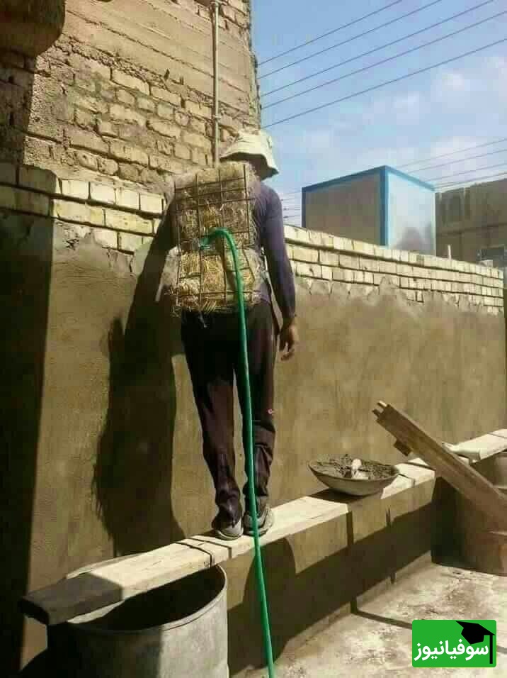 خلاقیت تحسین برانگیز معمار نمونه کرجی ساخت ساختمان سه بعدی با الهام از چهره های دانشمندان/ درود به این ذهن خلاق + عکس