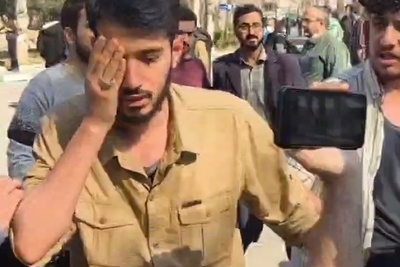 (ویدئو) حمله دانشجونماها در دانشگاه تهران؛ از سنگ‌پرانی تا خون‌ریزی در صحن دانشگاه