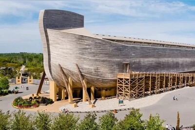 (ویدئو) پروژه‌ای به عظمت تاریخ؛ یک شاهکار مهندسی در آمریکا رقم خورد! / ساخت کشتی نوح با ابعاد باورنکردنی و واقعی انجیل در کنتاکی
