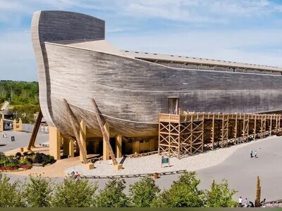 (ویدئو) پروژه‌ای به عظمت تاریخ؛ یک شاهکار مهندسی در آمریکا رقم خورد! / ساخت کشتی نوح با ابعاد باورنکردنی و واقعی انجیل در کنتاکی