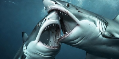 مستند حیات وحش/ رازبقا: نبرد ترسناک دوکوسه‌ بزرگ در اقیانوس+فیلم