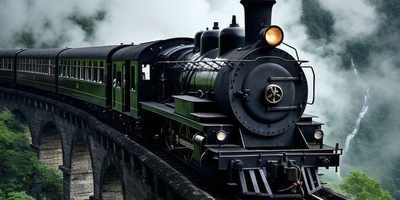 ویدئو| سفر به آینده با قطار معلق توکیو؛ تجربه‌ای بی‌نظیر در دل ابرها