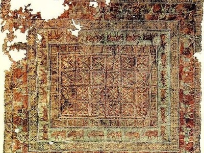 (ویدئو) از هخامنشیان تا امروز: فرش 3400 ساله ایرانی که سر از سیبری درآورد!