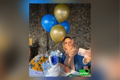 خلاقیت تحسین‌برانگیز اوستا قناد تهرانی در پخت کیک تولد ویژه «سوگل طهماسبی» بازیگر سریال ساهره حماسه آفرید/ هنر نزد ایرانیان است و بس!