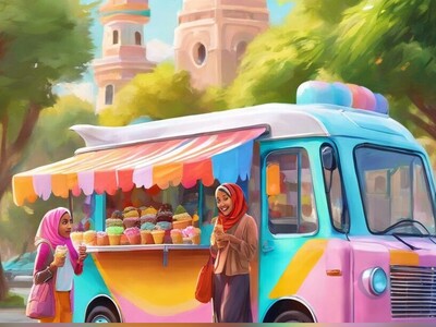 ویدئو/ یادگیری زبان انگلیسی با انیمیشن «دختر و کامیون بستنی» قسمت اول/ همراه با زیرنویس فارسی