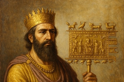 (ویدئو) قدیمی‌ترین پرچم جهان پیدا شد؛ درفش شهداد و رازهای تمدن‌های گمشده ایران!